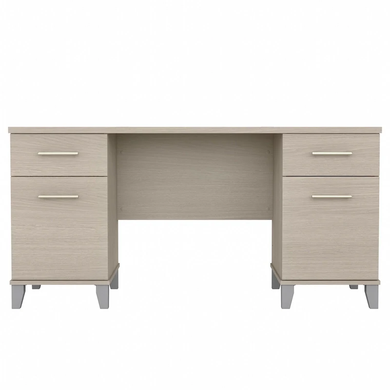 Bush Furniture Somerset 60W Office Computer Desk with Drawers