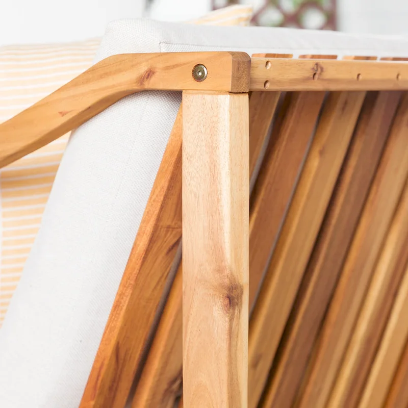 Middlebrook Designs Solid Wood Patio Love Seat