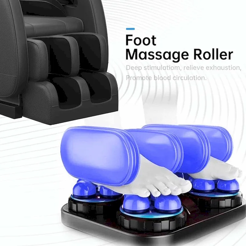 heated Full Body Massage Chair with zero gravity mode and Bluetooth music player