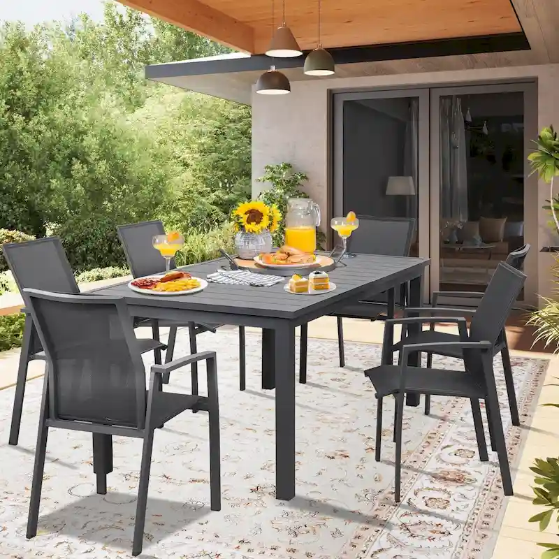 Royalcraft Extendable Aluminum Outdoor Dining Table