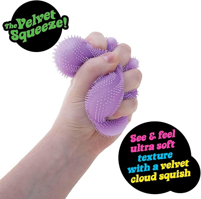 Soft SquishoraNeeDoh | Fuzz Ball | Wonder Waves squishy – satisfying stress relief  | Squishora