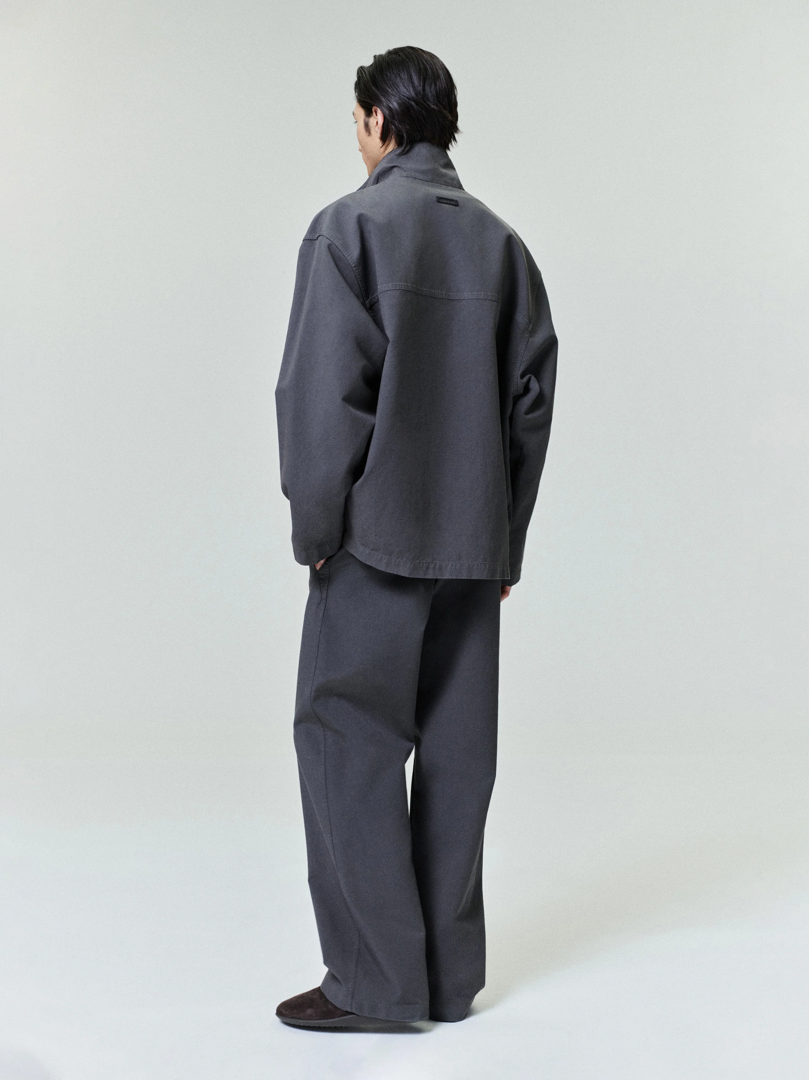 Garment Dyed Cotton Casual Pant