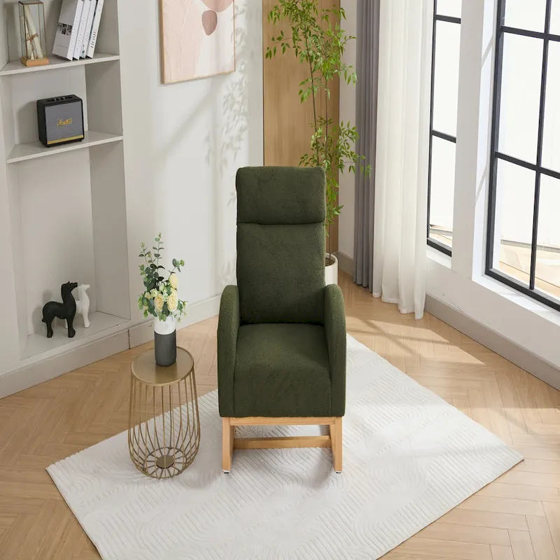 Teddy Fabric Rocking Chair