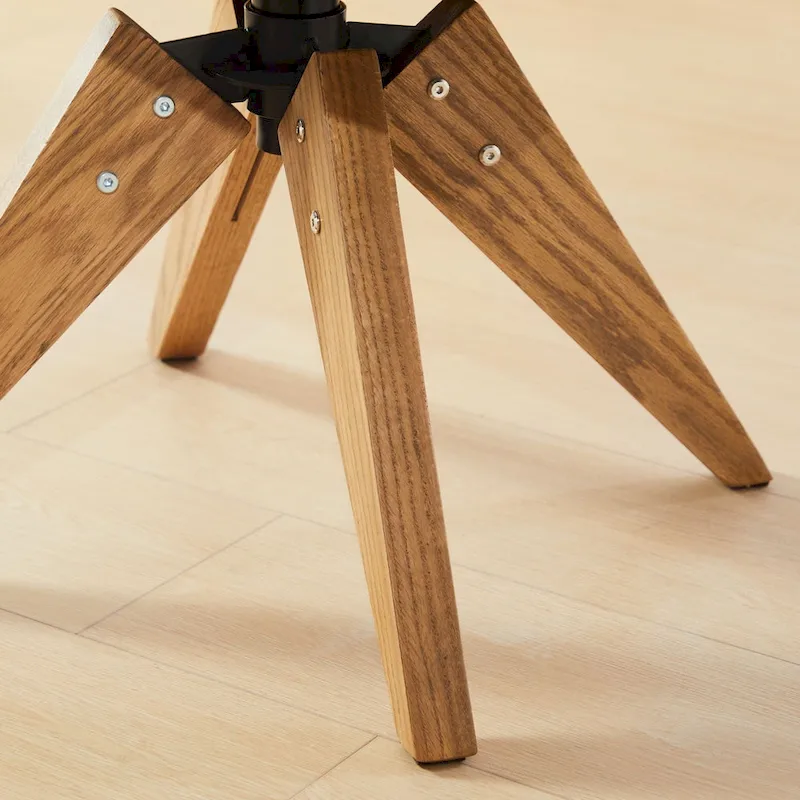 Art Leon Mid-century Modern Upholstered Home Office Desk Chair