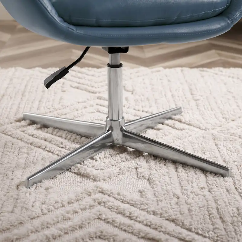 Art Leon Modern Swivel & Adjustable Home Office Accent Arm Chair