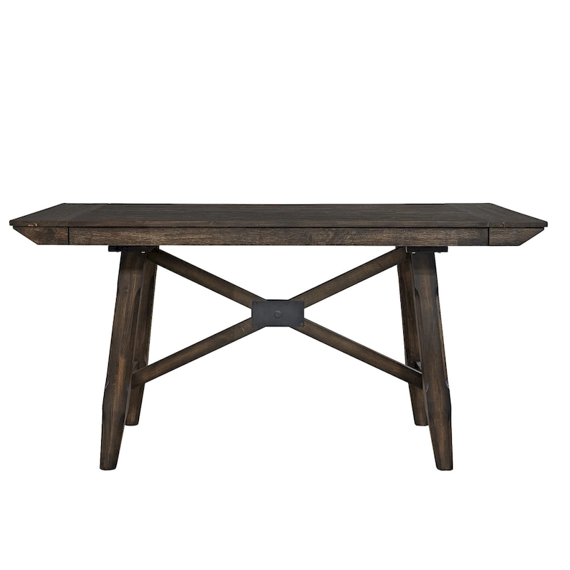 Double Bridge Dark Chestnut Gathering Table Set