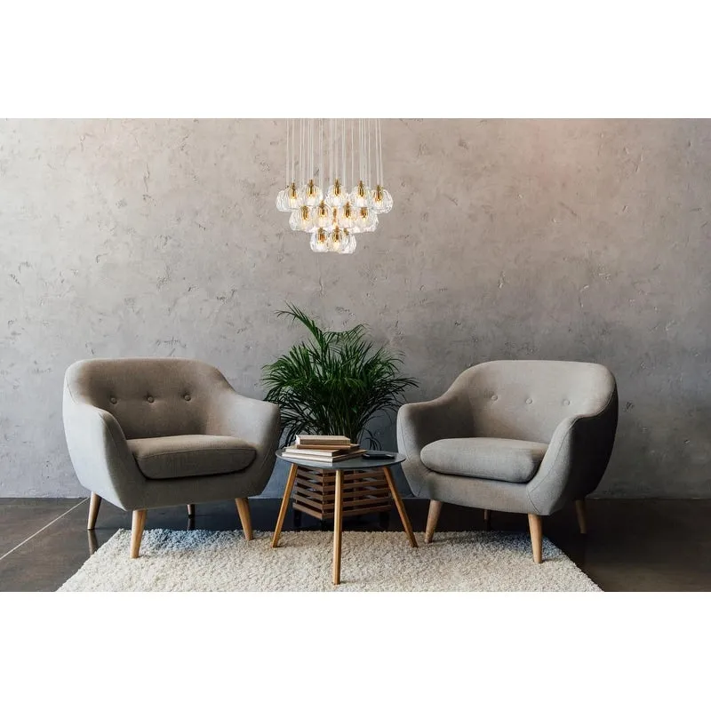 Ella 19-Inch 24-Lights Pendant - N/A