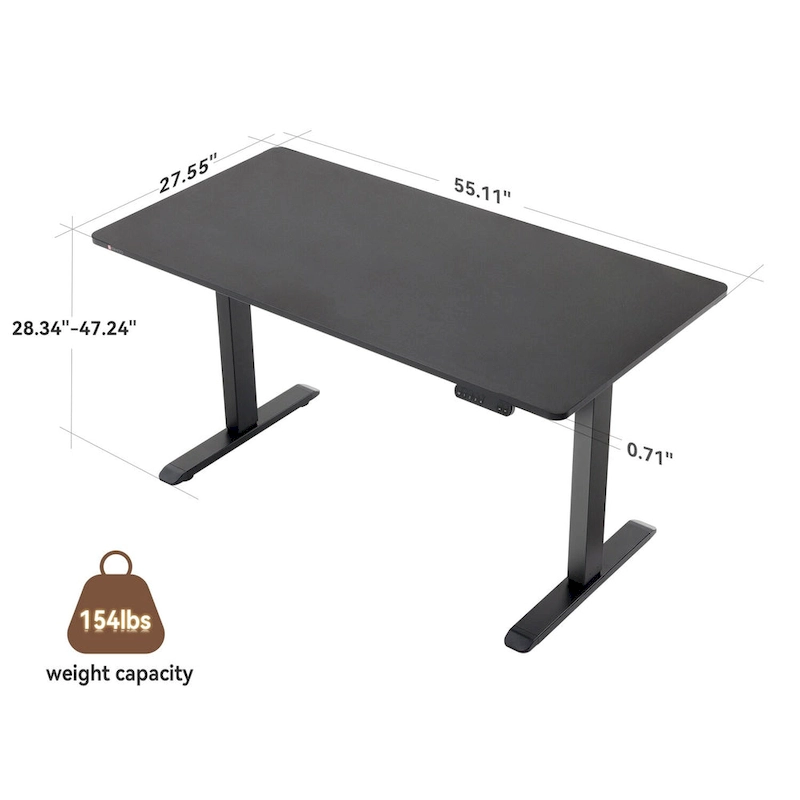 Sihoo D03 Office Desk, Height-Adjustable Standing Desk