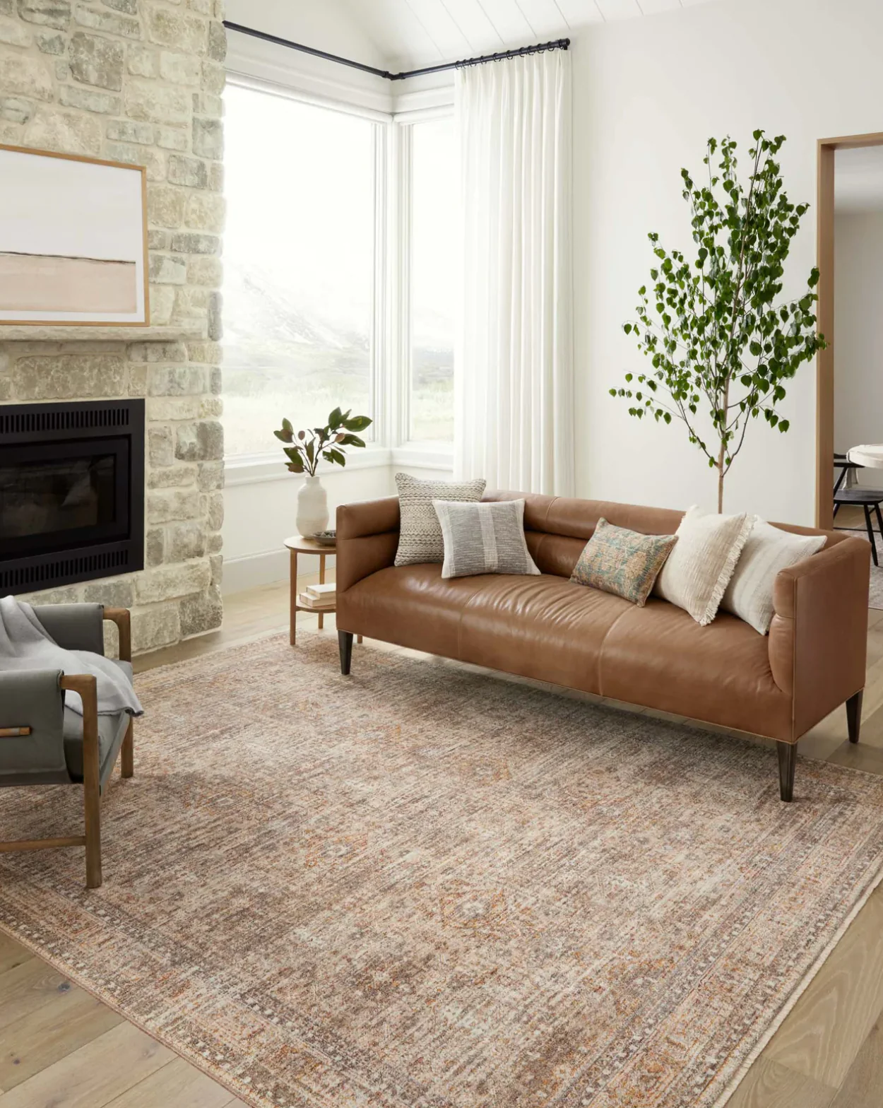 Blake Oatmeal / Spice Rug