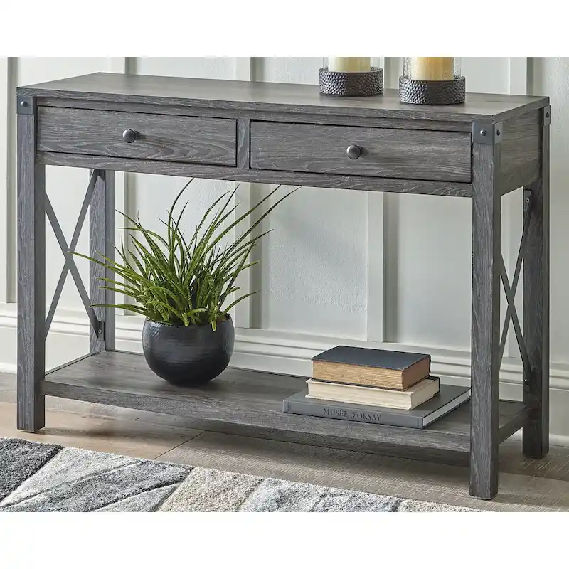 Freedan Console Sofa Table - 44W x 14D x 30H