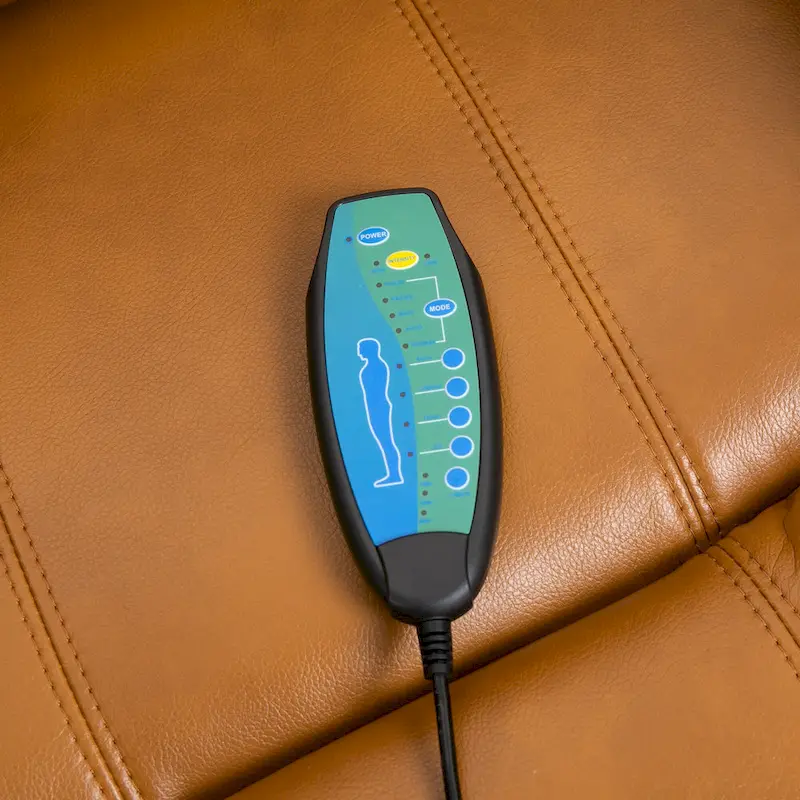 Clihome Faux Leather Recliner Chair with Massage