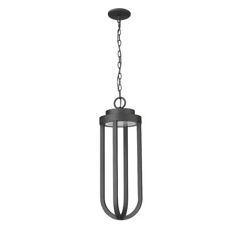 Z-Lite Leland 1 - Light Pendant in Sand Black