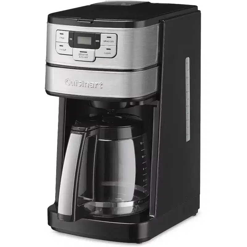 Refurbished: Cuisinart DGB-400FR Grind and Brew 12 Cup Coffeemaker, Black  Manufacturer Refurbished