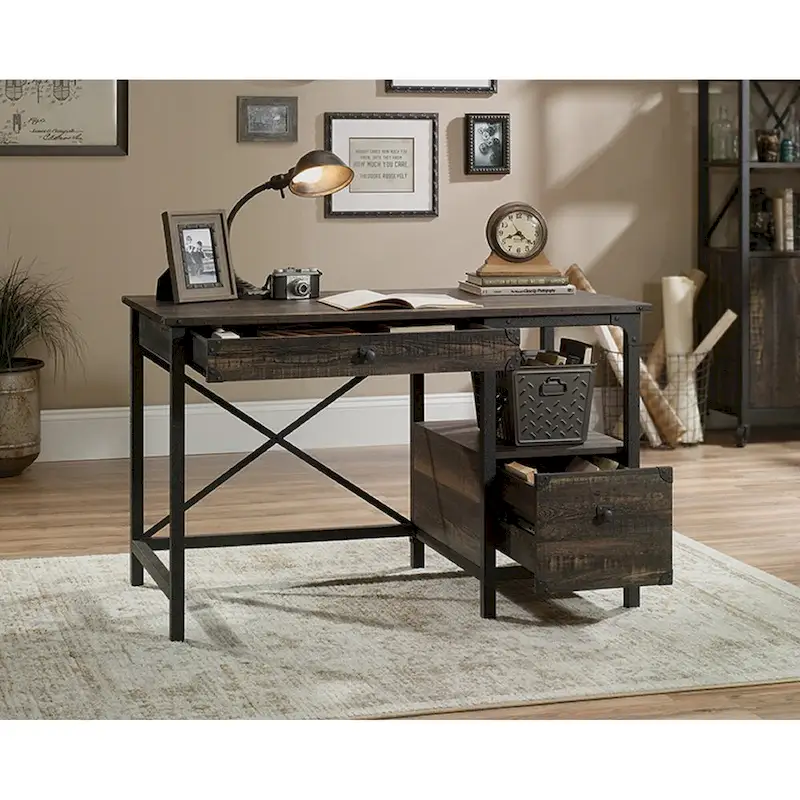 Sauder Steel River Collection Home Office Desk