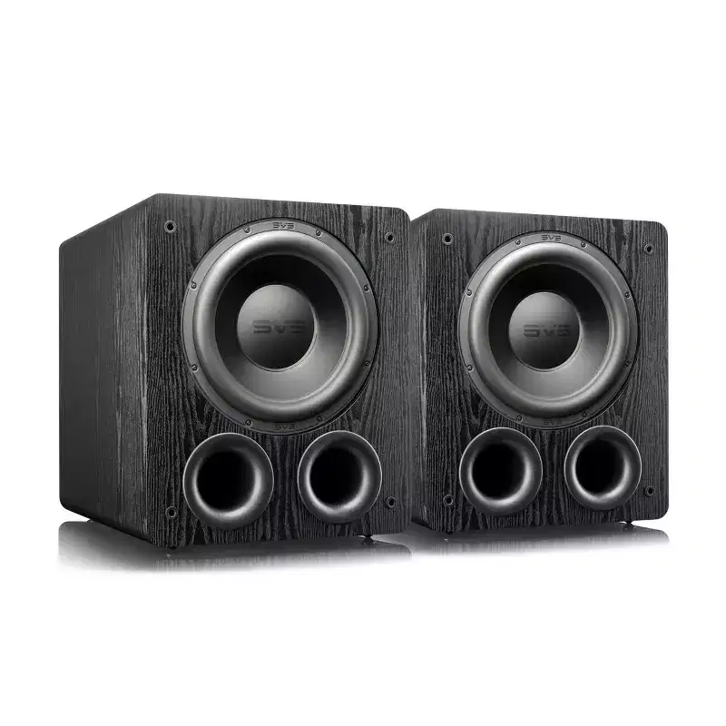 SVS PB-3000 13 Ported Subwoofers with 800W RMS, 2,500W Peak Power, Ported Cabinet - Pair (Premium Black Ash)