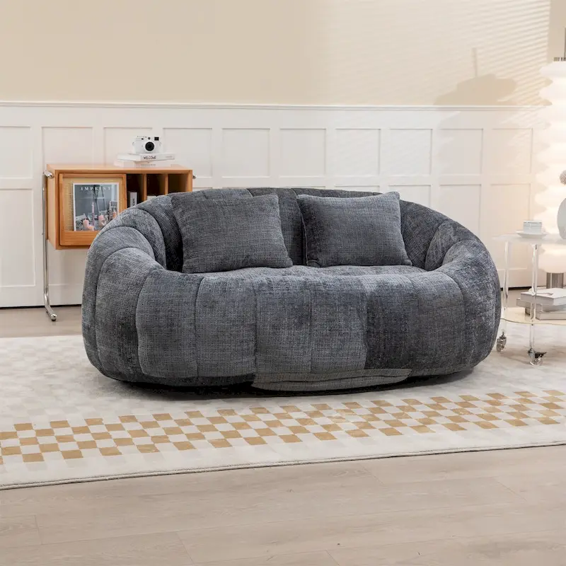 Chenille Bean Bag Chair