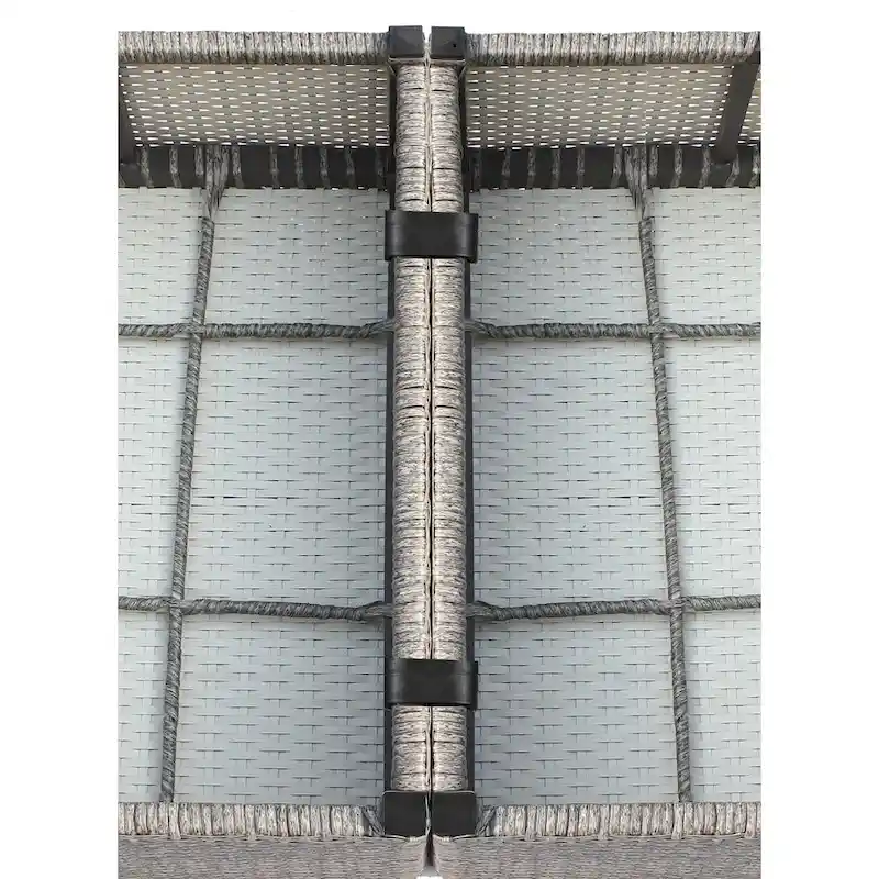 Wicker/Rattan 4 - Person Seating Group with Sunbrella Cushions