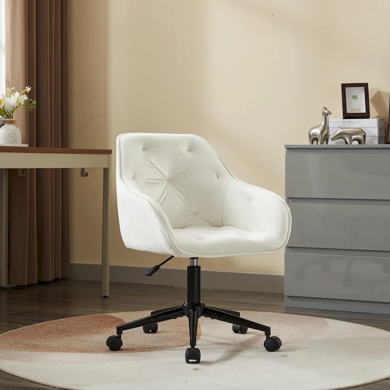 Velvet Home Office Chair
