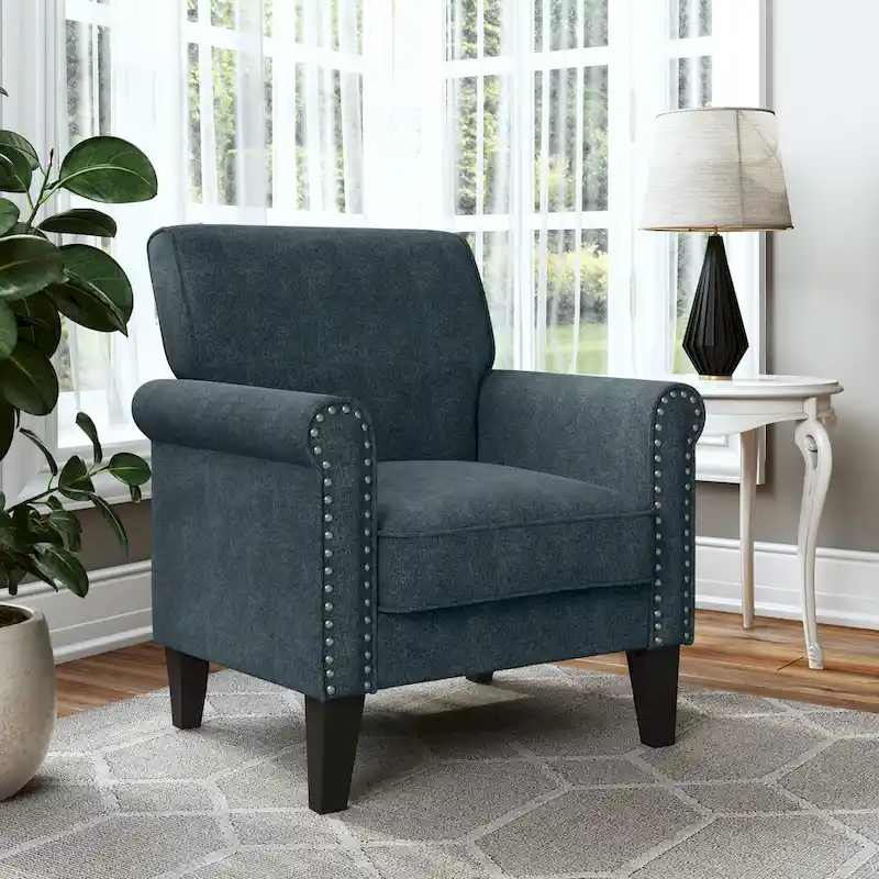 Copper Grove Herve Rolled Arm Chair