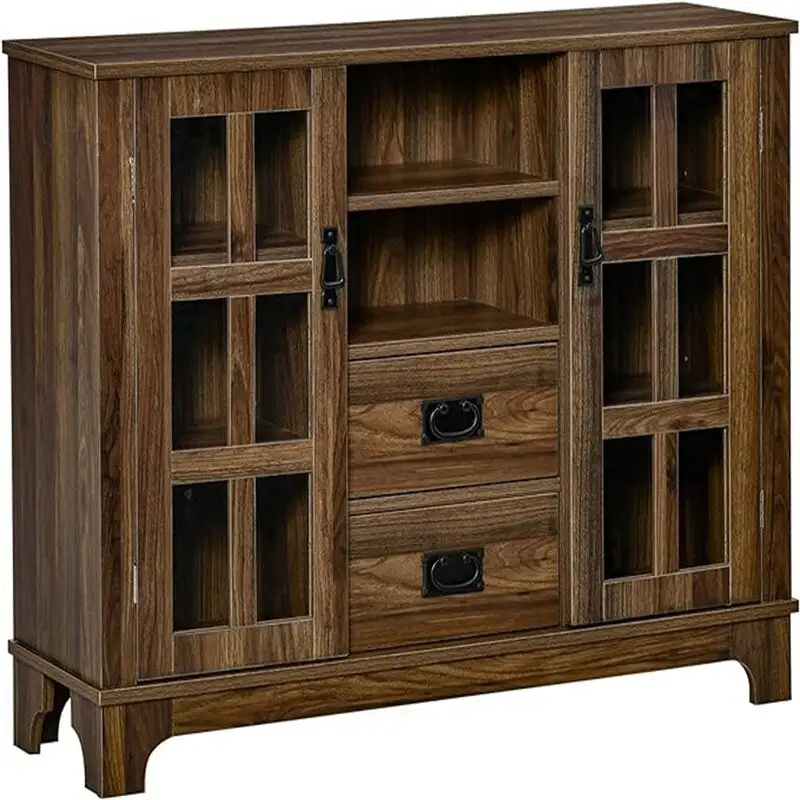 Sideboard Buffet Cabinet - 11.75D x 42.25W x 32H