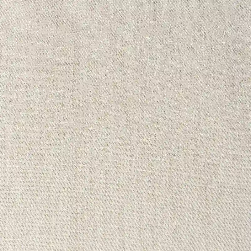 Clara Light Brown Wood Cream Seat Armless Dining Chair