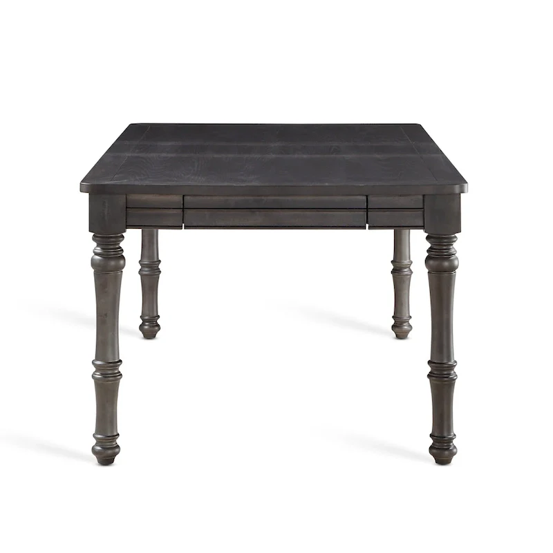 Lockwood 80-Inch Wooden Dining Table - Grey