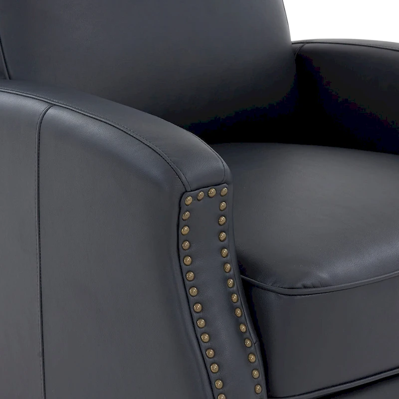 Julian Faux Leather Push Back Recliner by Greyson Living