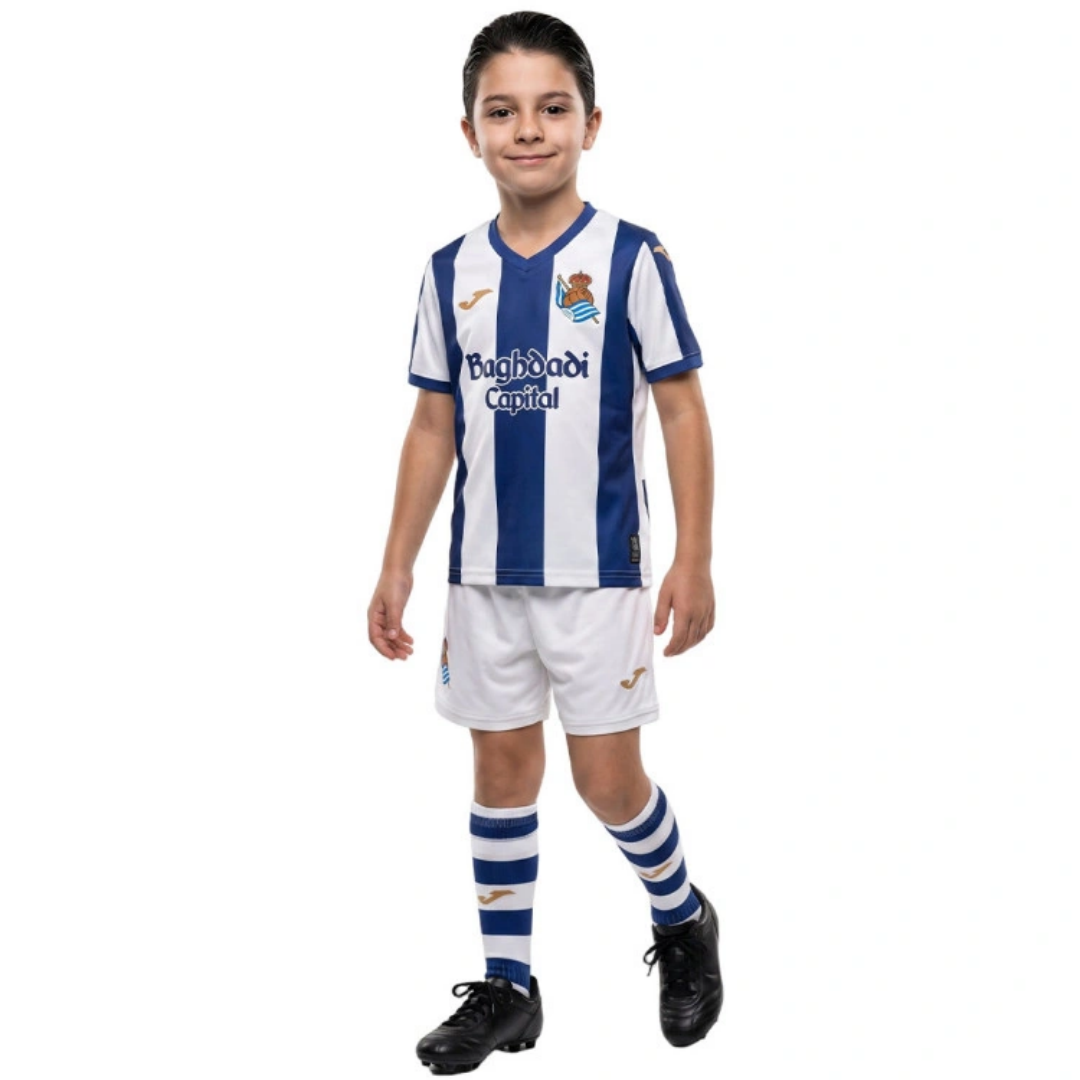 Kid's Real Sociedad Home Kit 2026/27