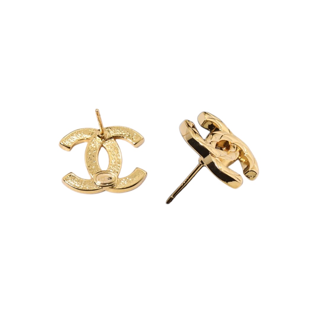 CCE402 Chanel Quilting earrings - ccjewelryacc
