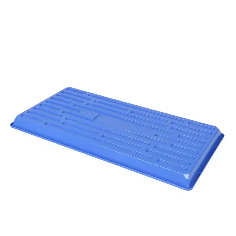 SUNPACK 10 x 20 Heavy Duty Shallow Plastic Seed Starting Tray, 1