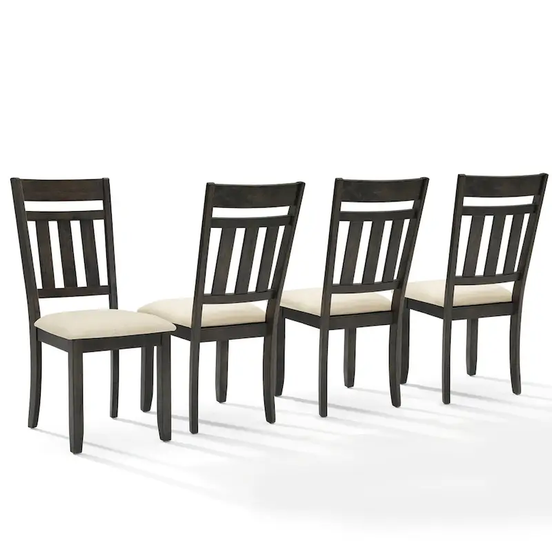 Hayden 4-Piece Slat Back Dining Chair Set- 4 Chairs