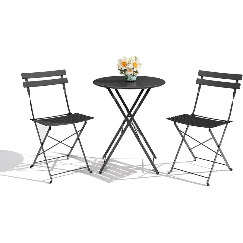 3 Pieces Patio Bistro Sets