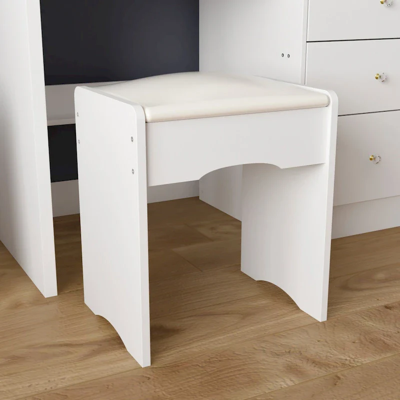 Makeup Vanity Set with 3 model Light & Stool