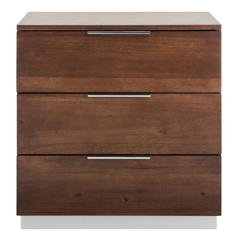 SAFAVIEH Deep 3-Drawer Nightstand