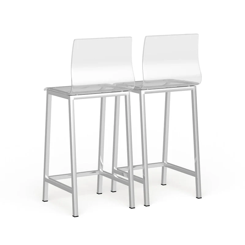 Clear Acrylic Counter Stool