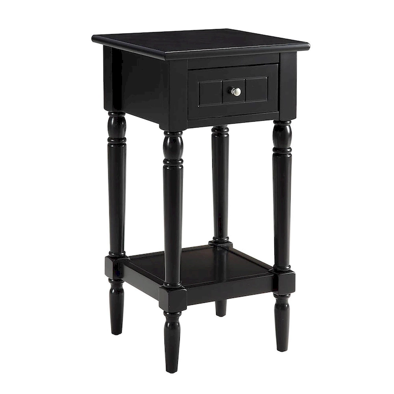 Convenience Concepts French Country Khloe 1 Drawer Accent Table with Shelf