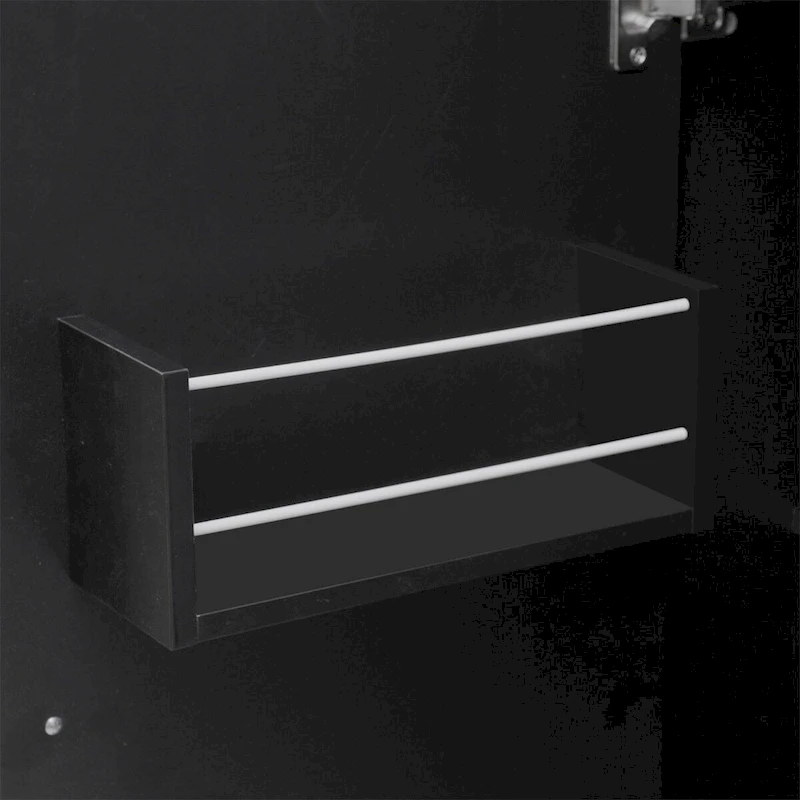 Merax 53.9 Width Rolling Kitchen Cart on Wheels with Drop Leaf