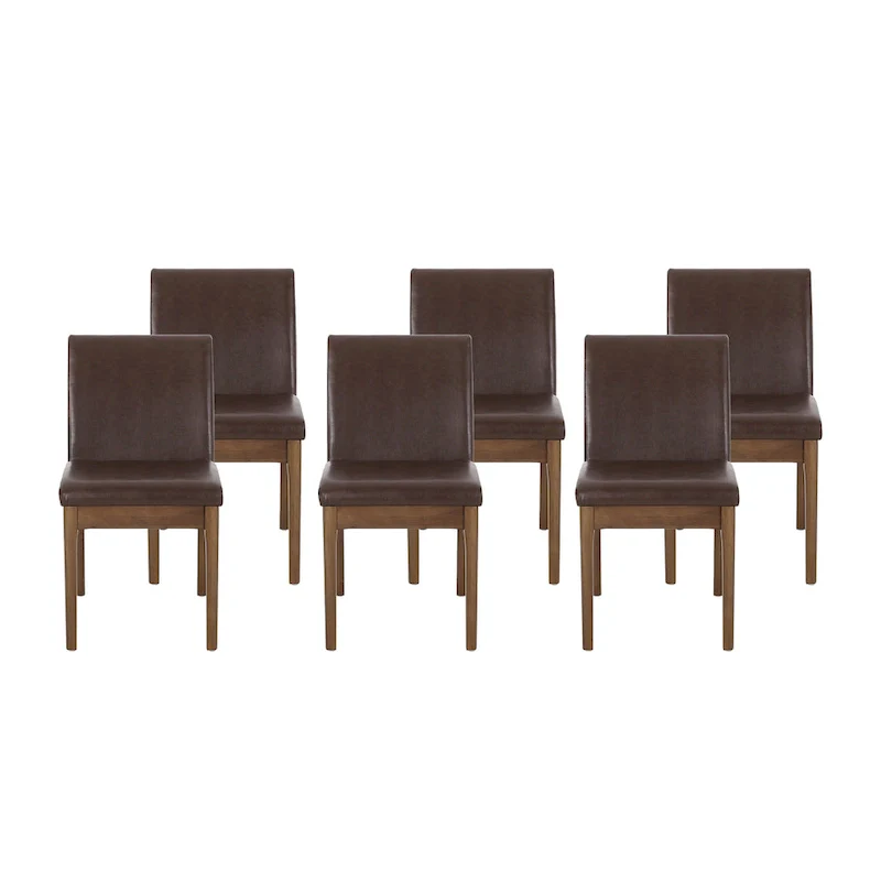 Kwame Upholstered Dining Chairs (Set of 6) by Christopher Knight Home