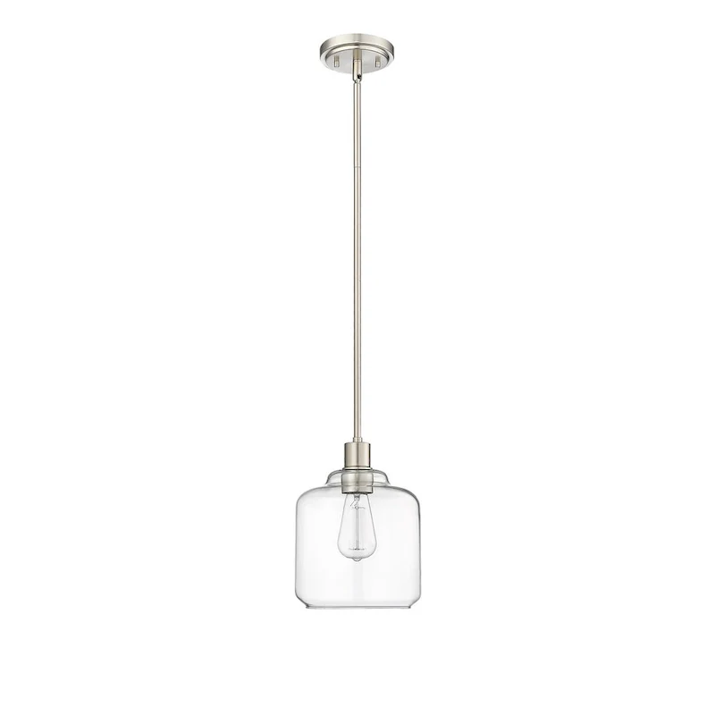Millennium Lighting Asheville 1 Light Mini-Pendant Fixture with Clear Glass Shades