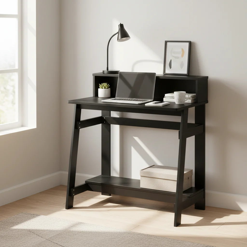 A Simplistic A Frame Computer Desk