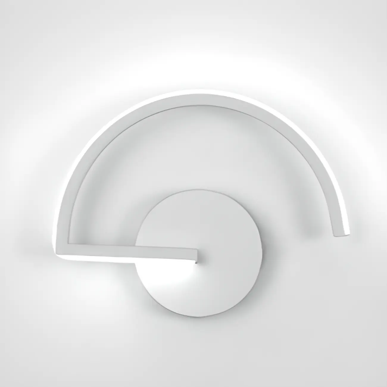 Indoor Minimalist Black LED Wall Sconce with Linear Fixture