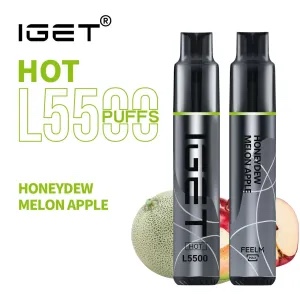 IGET HOT 5500 Puffs 31 Flavors