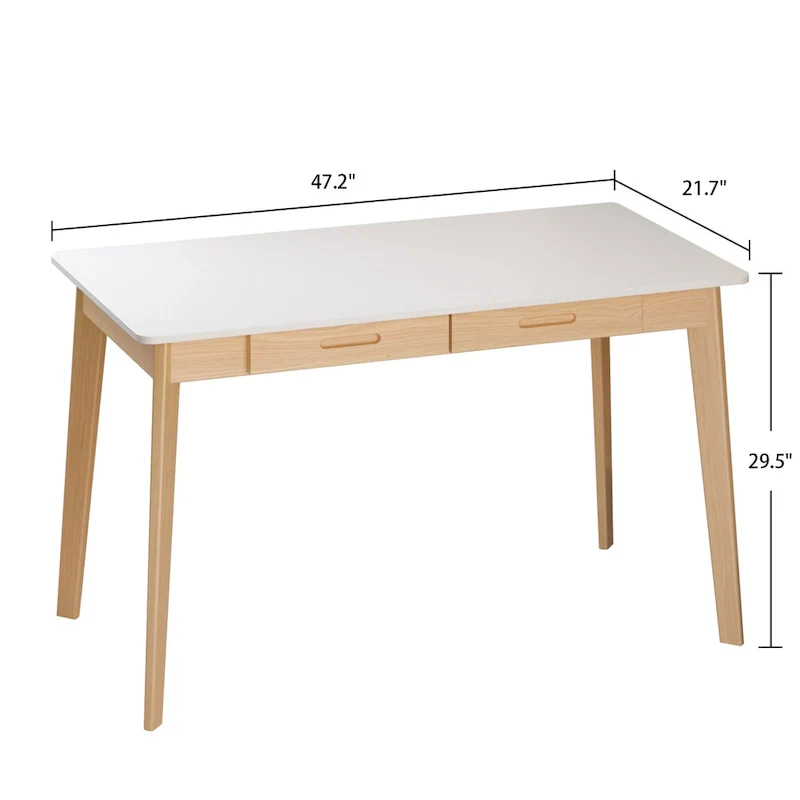 47.2W Study Desk Writing Desk Simple