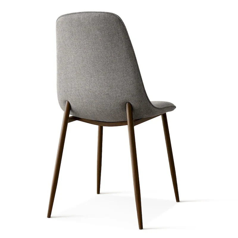 Modern Solid Back Side Dining Chair(Set of 4)