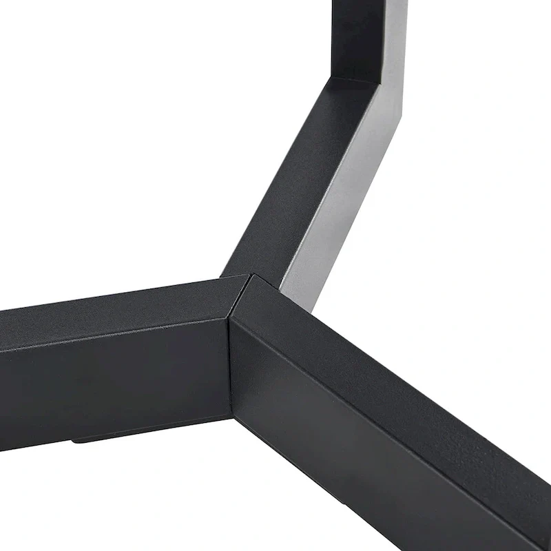 End Table Solid Wood 2-Tier Circle Side Table Nightstand - 19'3 x 24