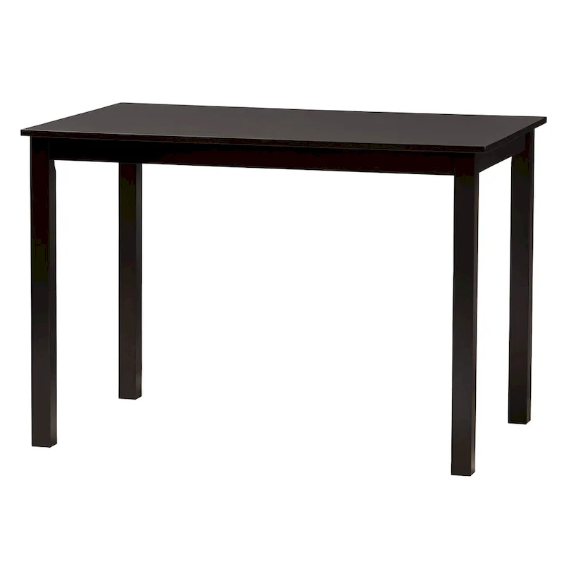 Modern Fabric and Wood Dining Set