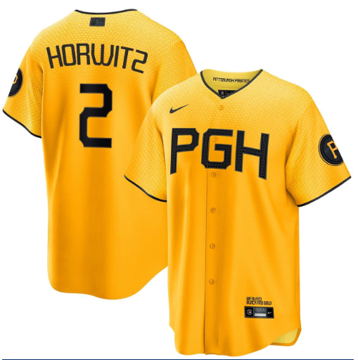 Spencer Horwitz Pittsburgh Pirates City Connect Jersey