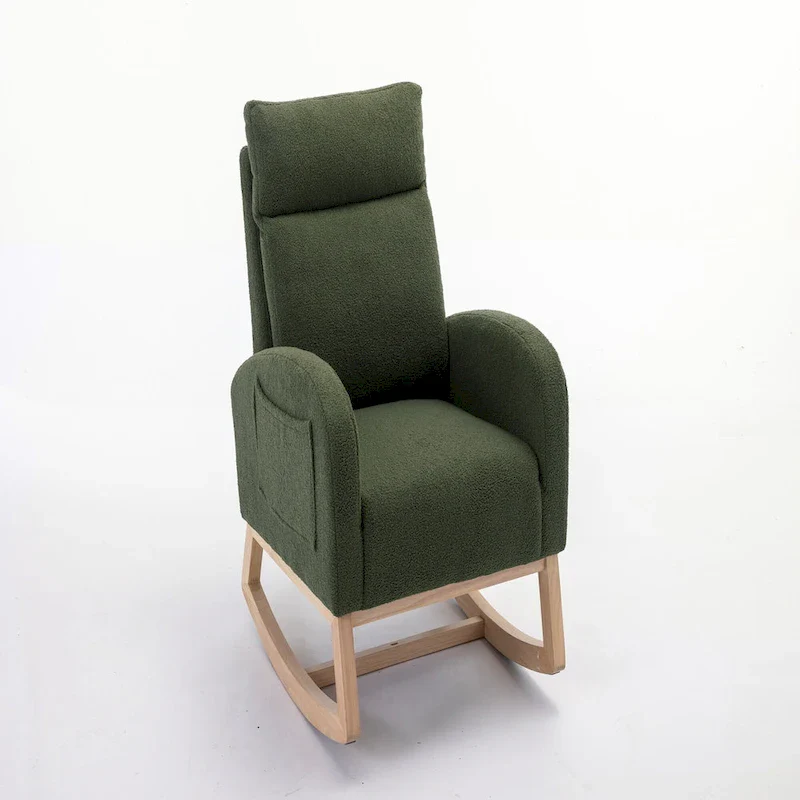 Teddy Fabric Rocking Chair