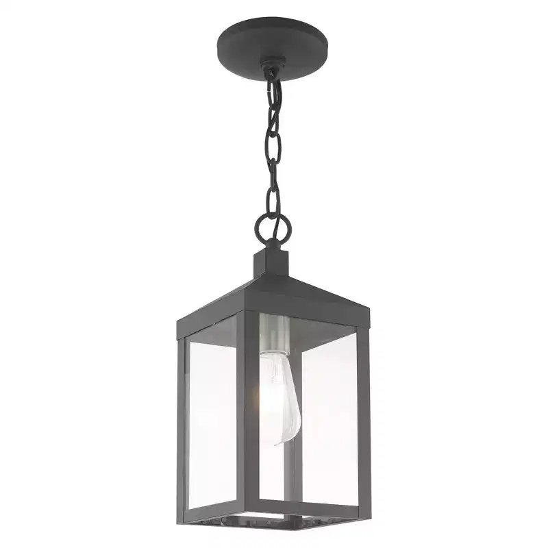 Livex Lighting Nyack 1 - Light Pendant in Scandinavian Gray
