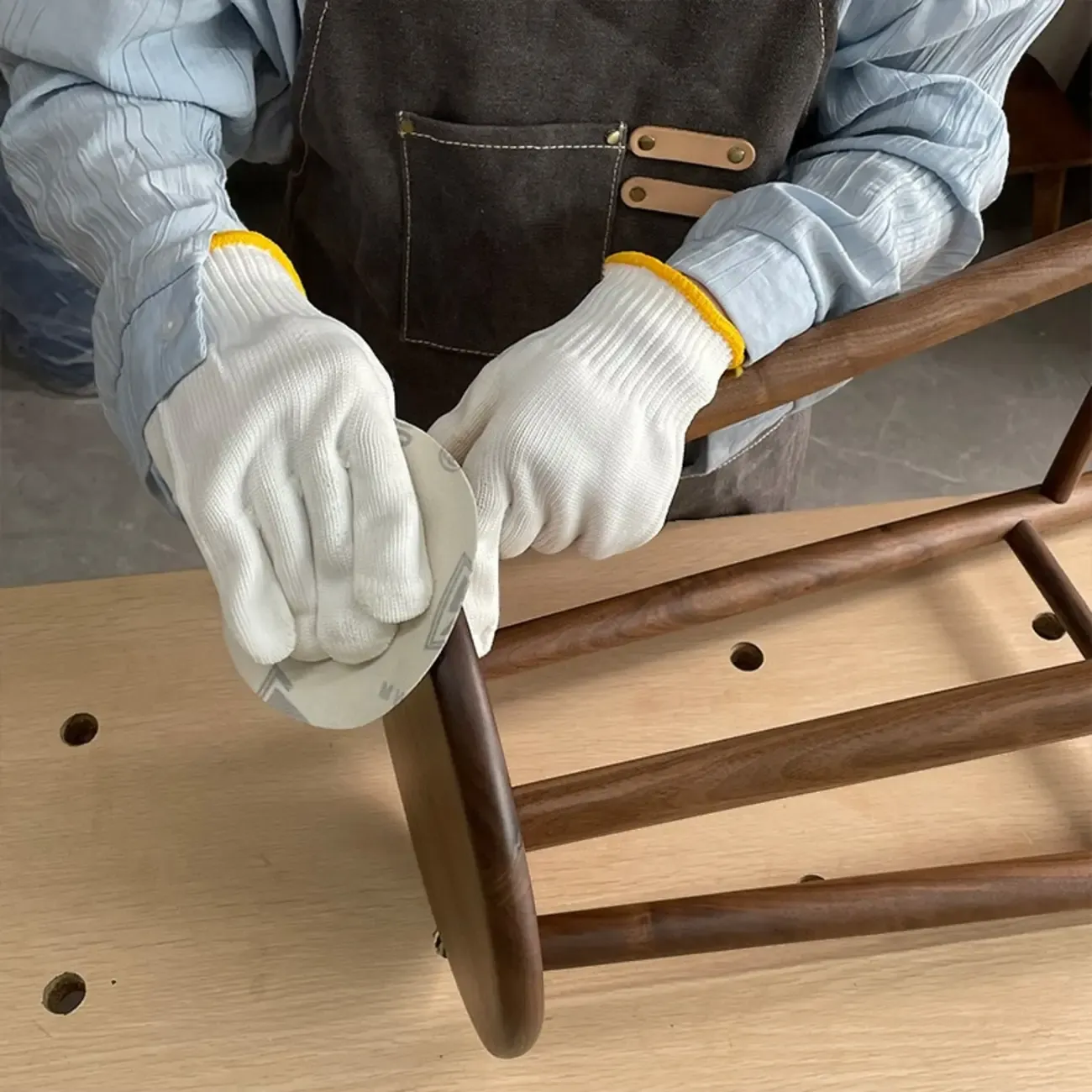 Bar Height Footrest Wood Modern Backless Bar Stools